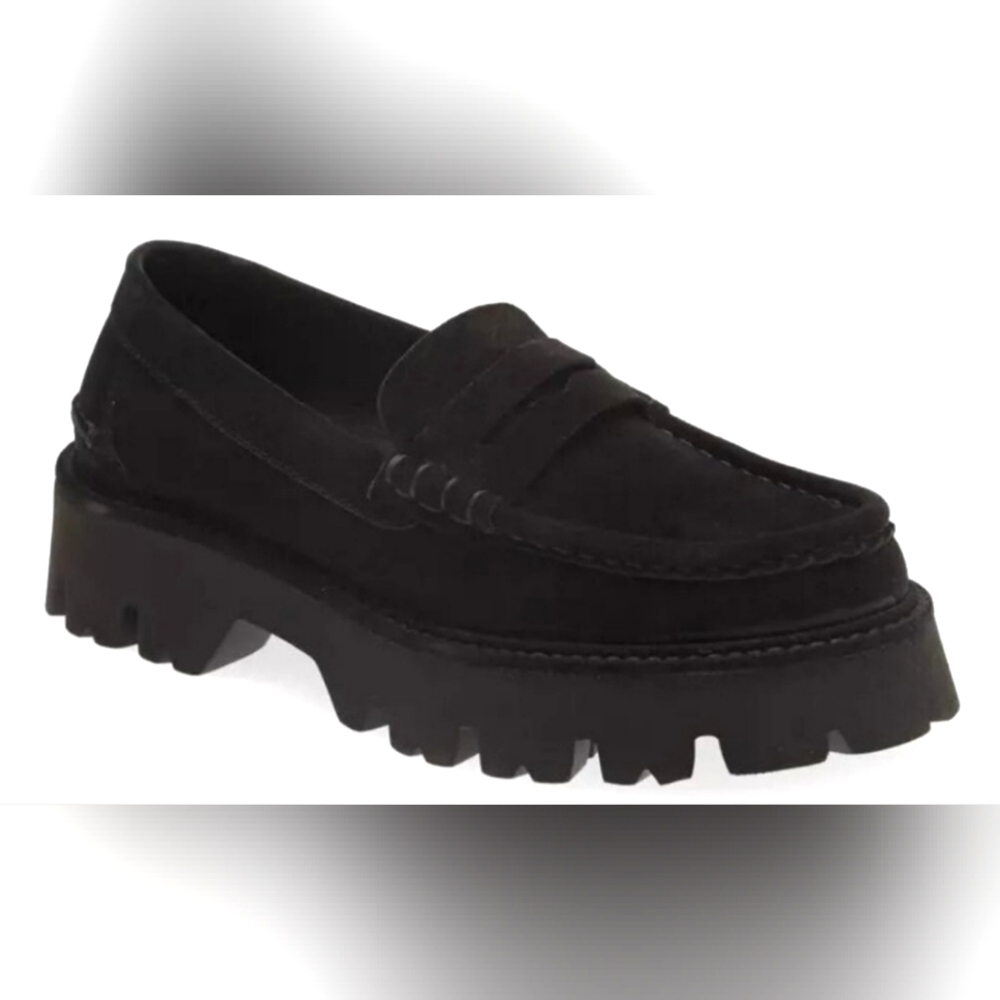 New Pedro Garcia Sebas Penny Loafer Chunky Lug Sole Lightweight